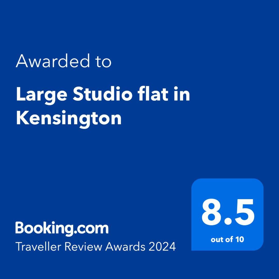 Large Studio Flat In Kensington Londra Dış mekan fotoğraf